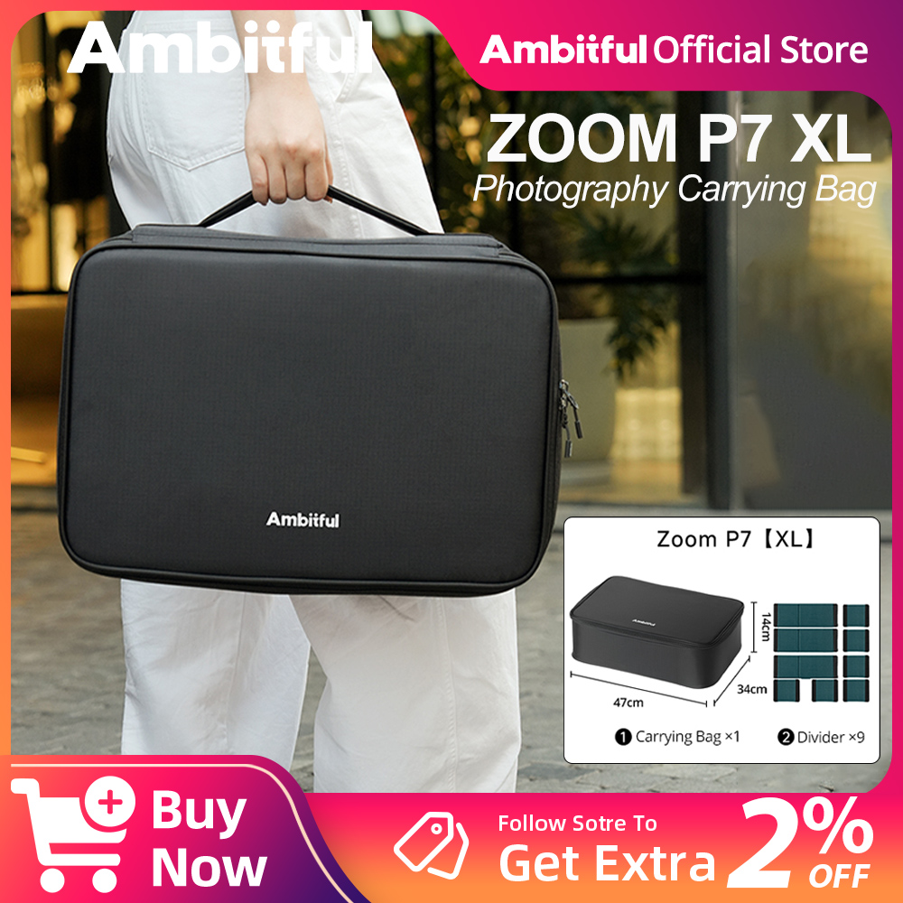 Drone With Camera - Ambitful ZOOM P7II XL Fotoğrafçılık Saklama