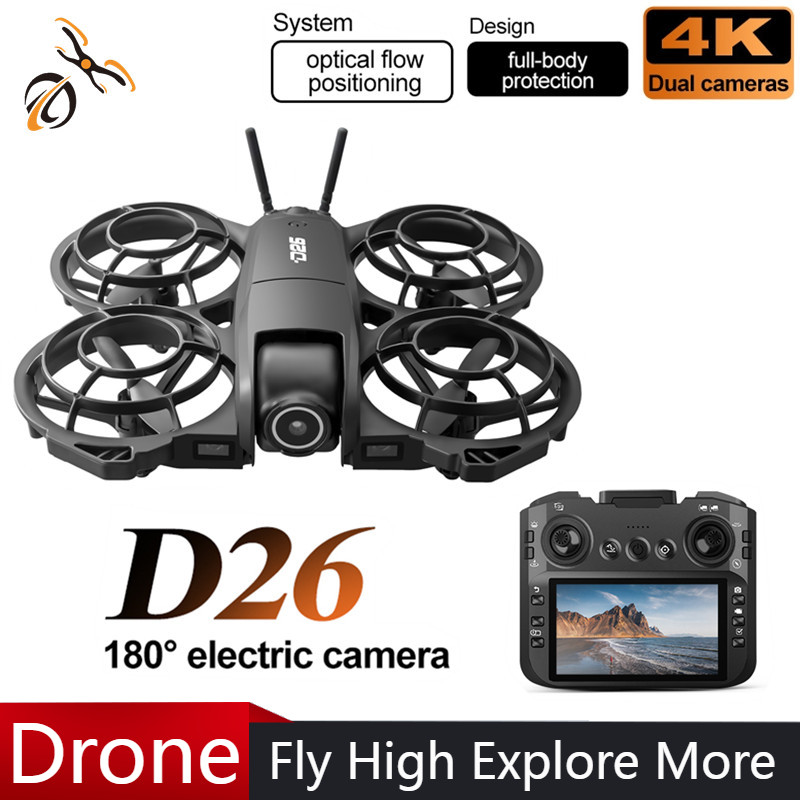 Brushed Drone Motor - D26 Drone 4K Hava Çekimi HD