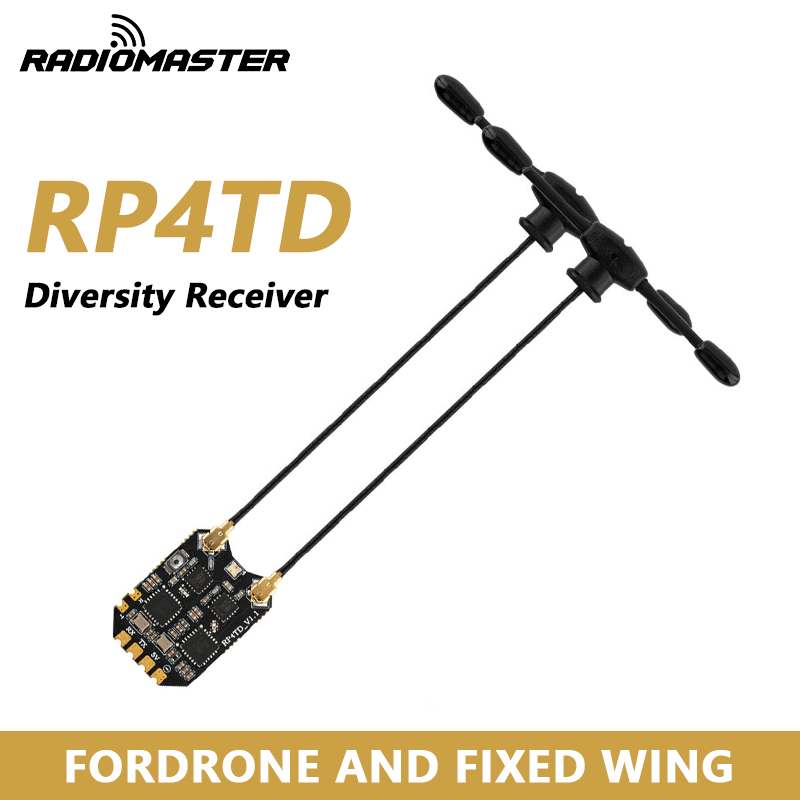 Smoke Stopper - RadioMaster RP4TD ExpressLRS 2.4GHz Çift Antenli