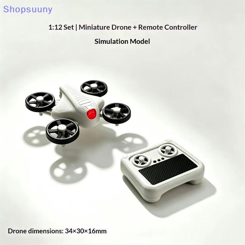 Drone - [SU]1: 12 Ölçekli Minyatür Uzaktan Kumandalı