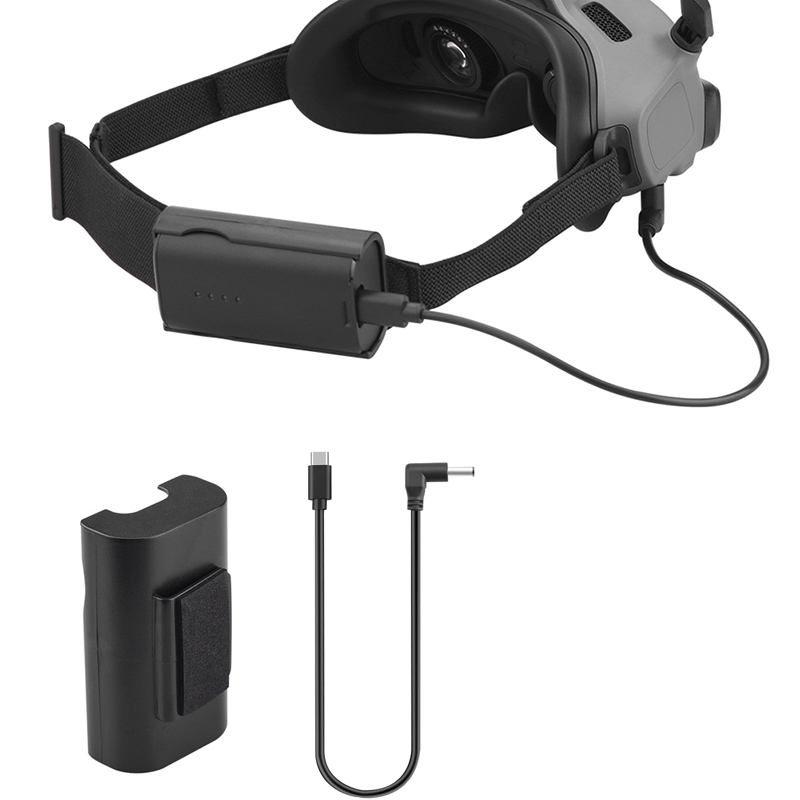 Dji Goggles - Orijinal gözlük pil kablosu güç hattı