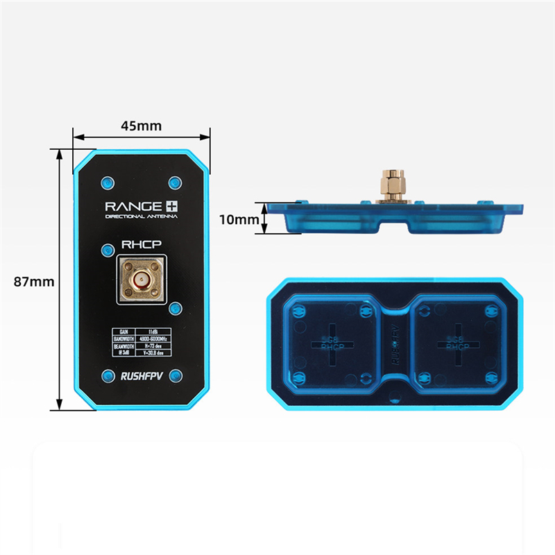 Goggles Fpv - 5.8GHz FPV Patch Anten Uzun Menzilli