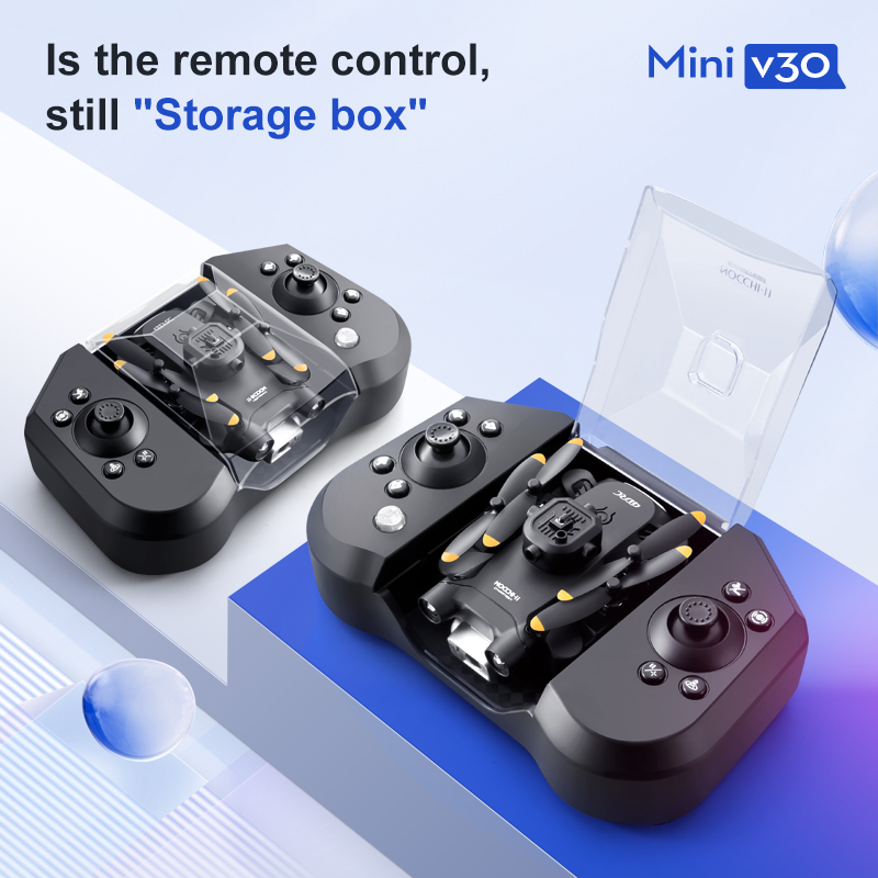 Mini V30 WiFi FPV Drone 4K HD  - Brushed Drone Motor incelemesi ve fiyatı