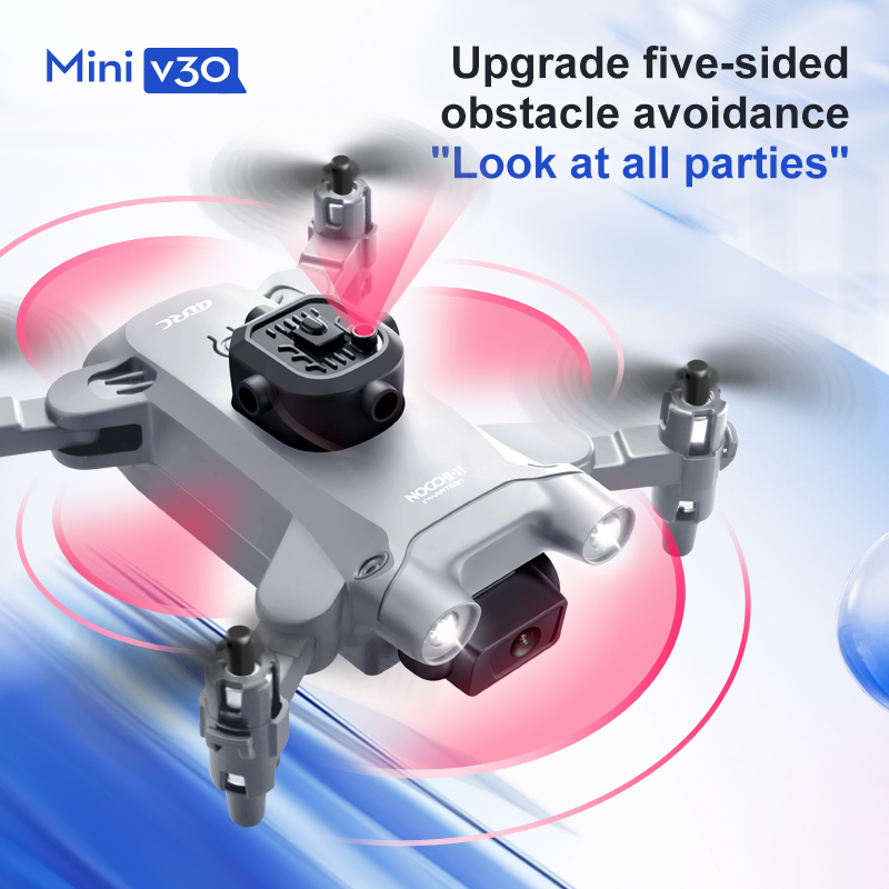 Mini V30 WiFi FPV Drone 4K HD  - Brushed Drone Motor incelemesi ve fiyatı