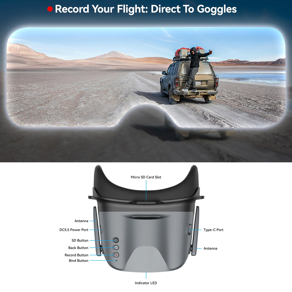 BETAFPV VR04 FPV Gözlükleri HD - Goggles Fpv incelemesi ve fiyatı