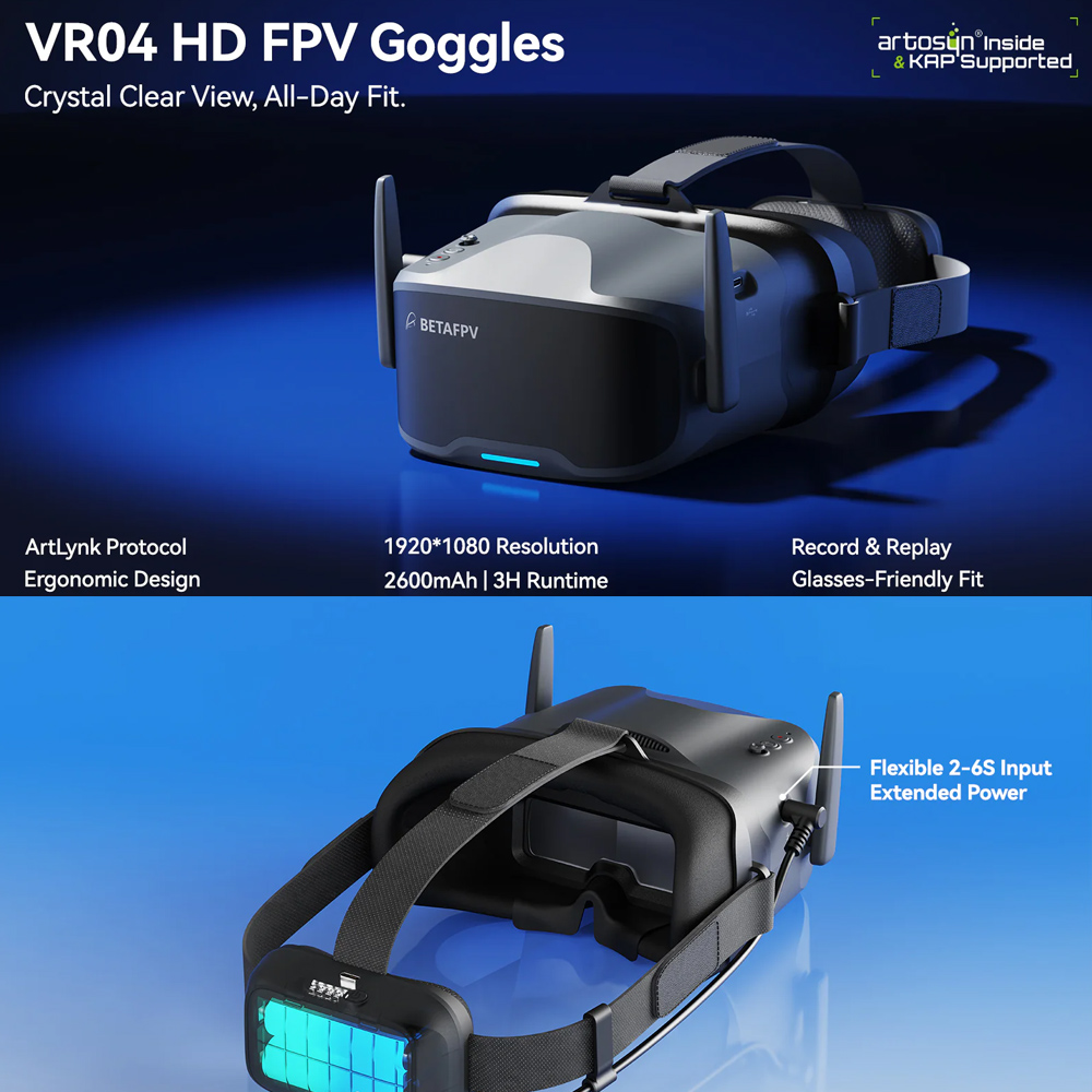 BETAFPV VR04 FPV Gözlükleri HD - Goggles Fpv incelemesi ve fiyatı