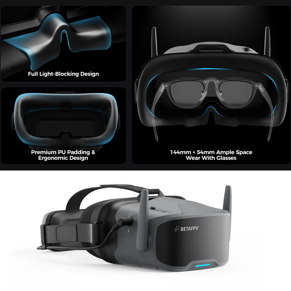 BETAFPV VR04 FPV Gözlükleri HD - Goggles Fpv incelemesi ve fiyatı