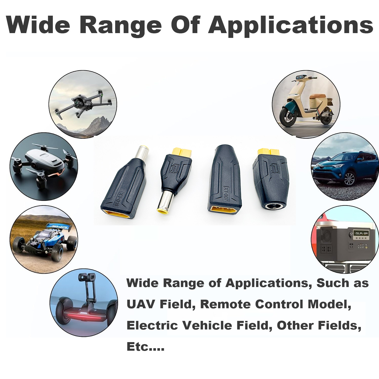 XT60 - DC 7,9 mm x 0,9 mm 7909 - Drone Battery incelemesi ve fiyatı