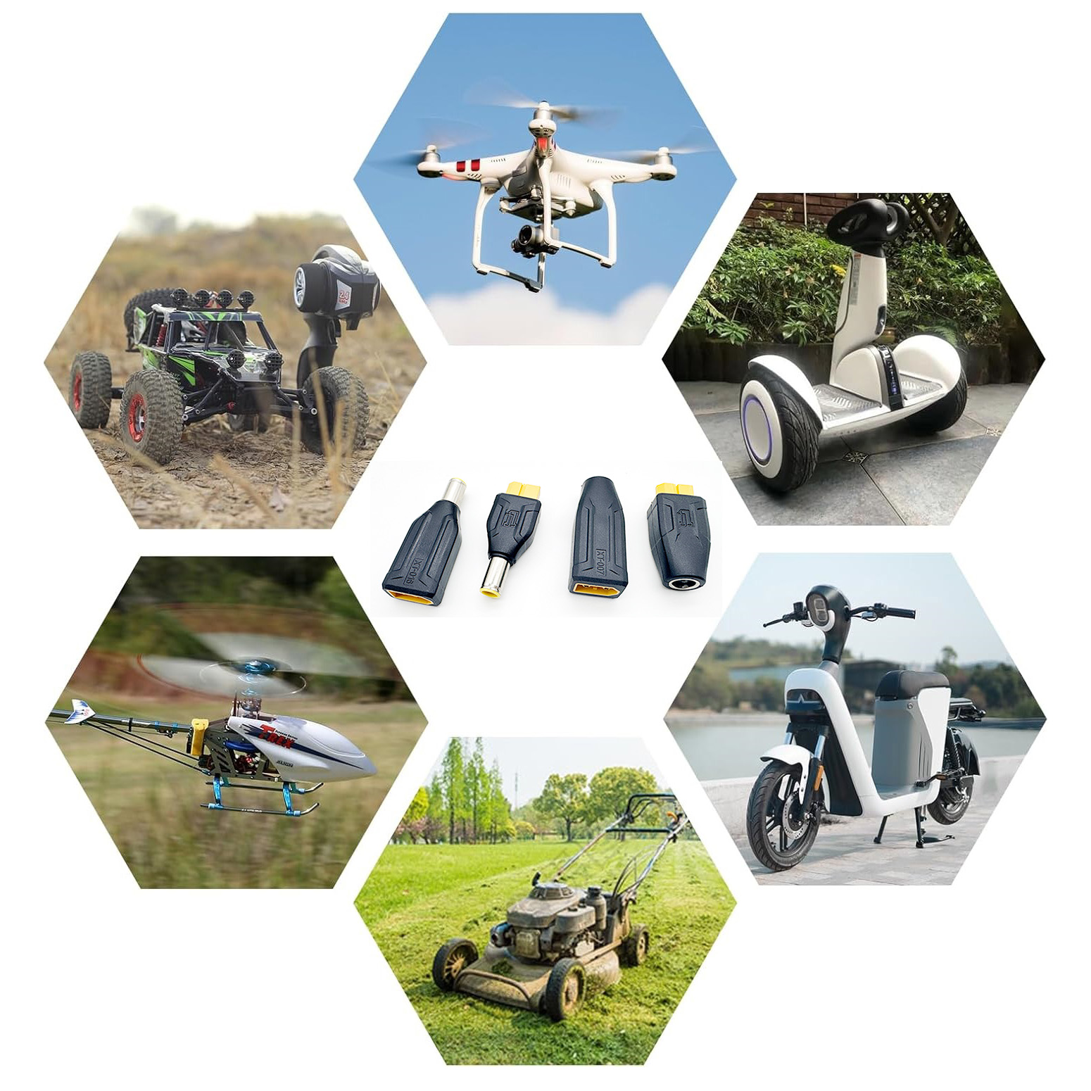 XT60 - DC 7,9 mm x 0,9 mm 7909 - Drone Battery incelemesi ve fiyatı