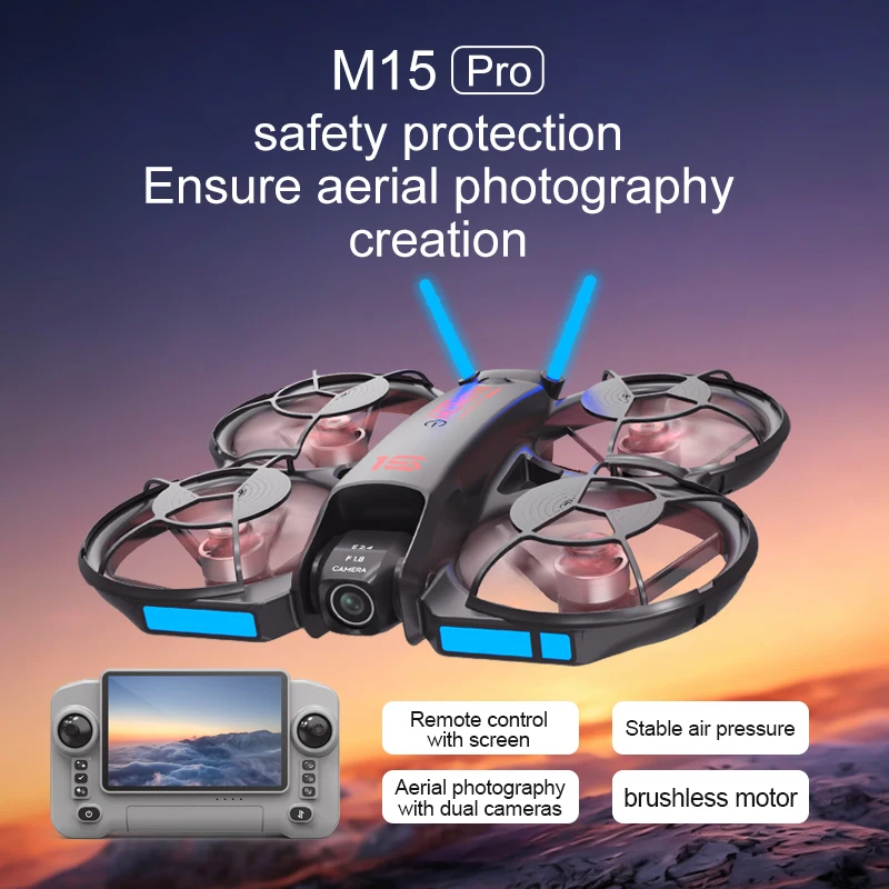 2026 Model Yeni M15 FPV Drone, - Brushed Drone Motor incelemesi ve fiyatı