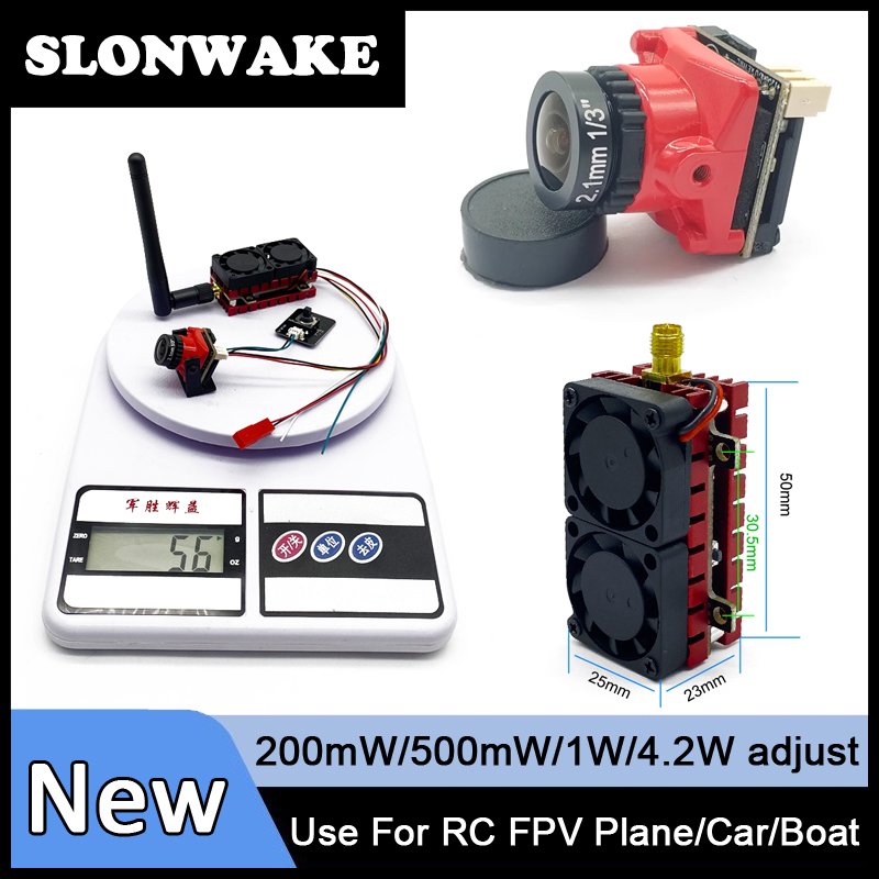 SLONWAKE 5.8G 48CH 4.2W VTX Ve - Goggles Fpv incelemesi ve fiyatı