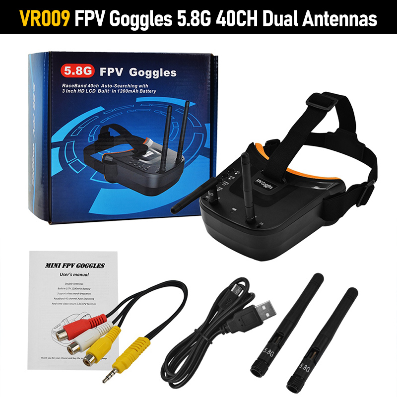 VR009 FPV Gözlükleri 3.0 İnç 4 - Goggles Fpv incelemesi ve fiyatı