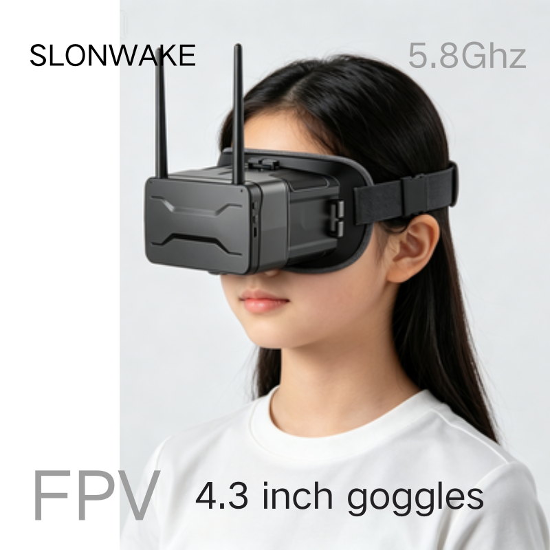 5.8G FPV Gözlüğü 4.3 İnç 480*2 - Goggles Fpv incelemesi ve fiyatı