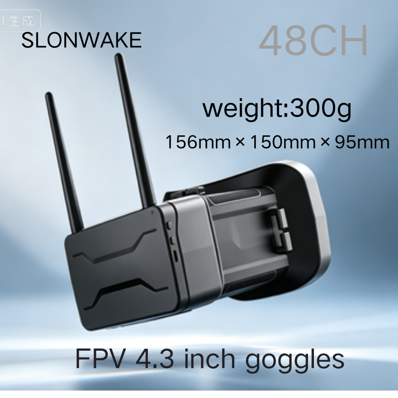 5.8G FPV Gözlüğü 4.3 İnç 480*2 - Goggles Fpv incelemesi ve fiyatı