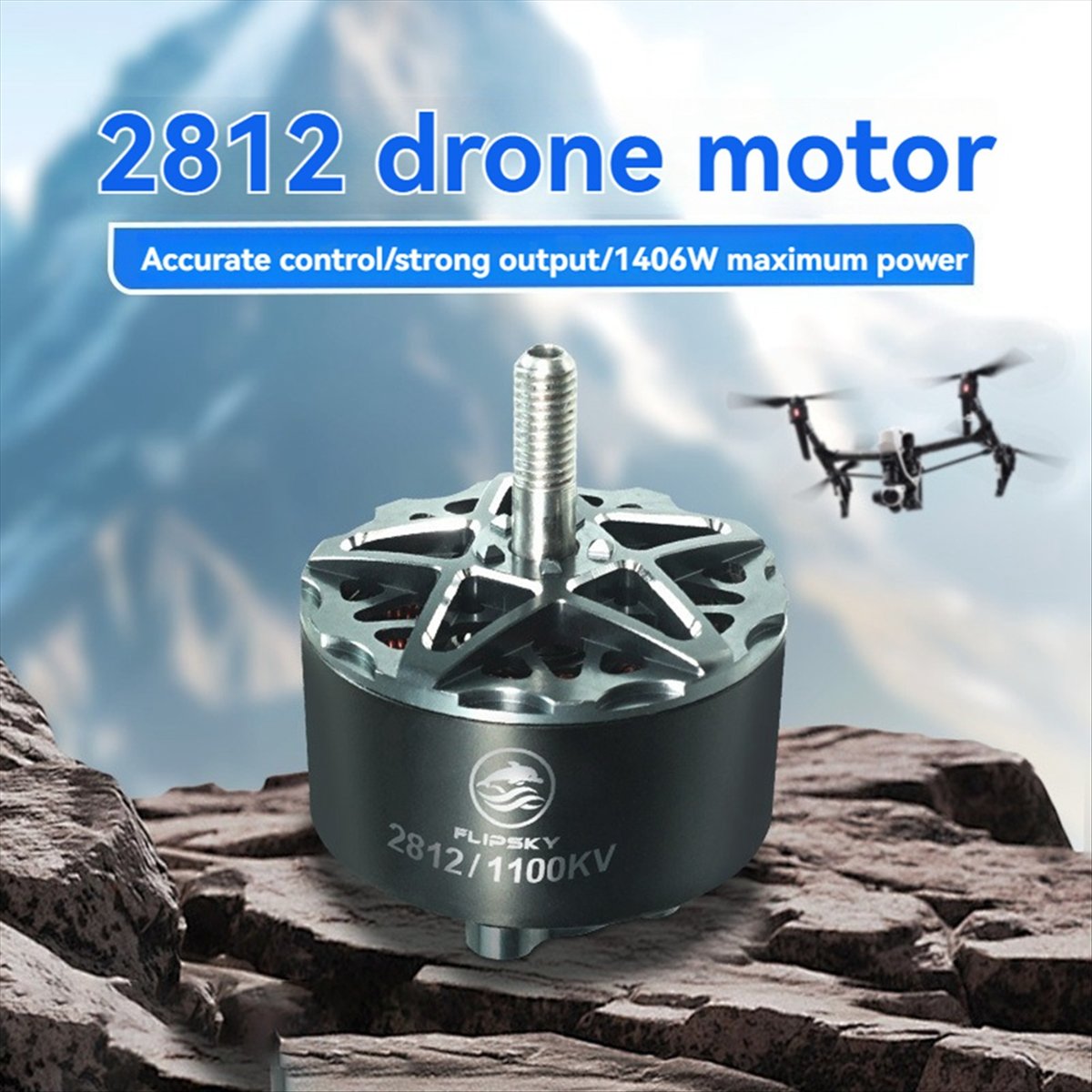 【Motor Parçaları】 2812 1100KV  - Drone incelemesi ve fiyatı